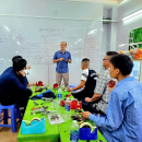 Học mài tông đơ tại Quý PN