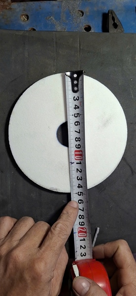 Đá trắng mài kềm 150mm