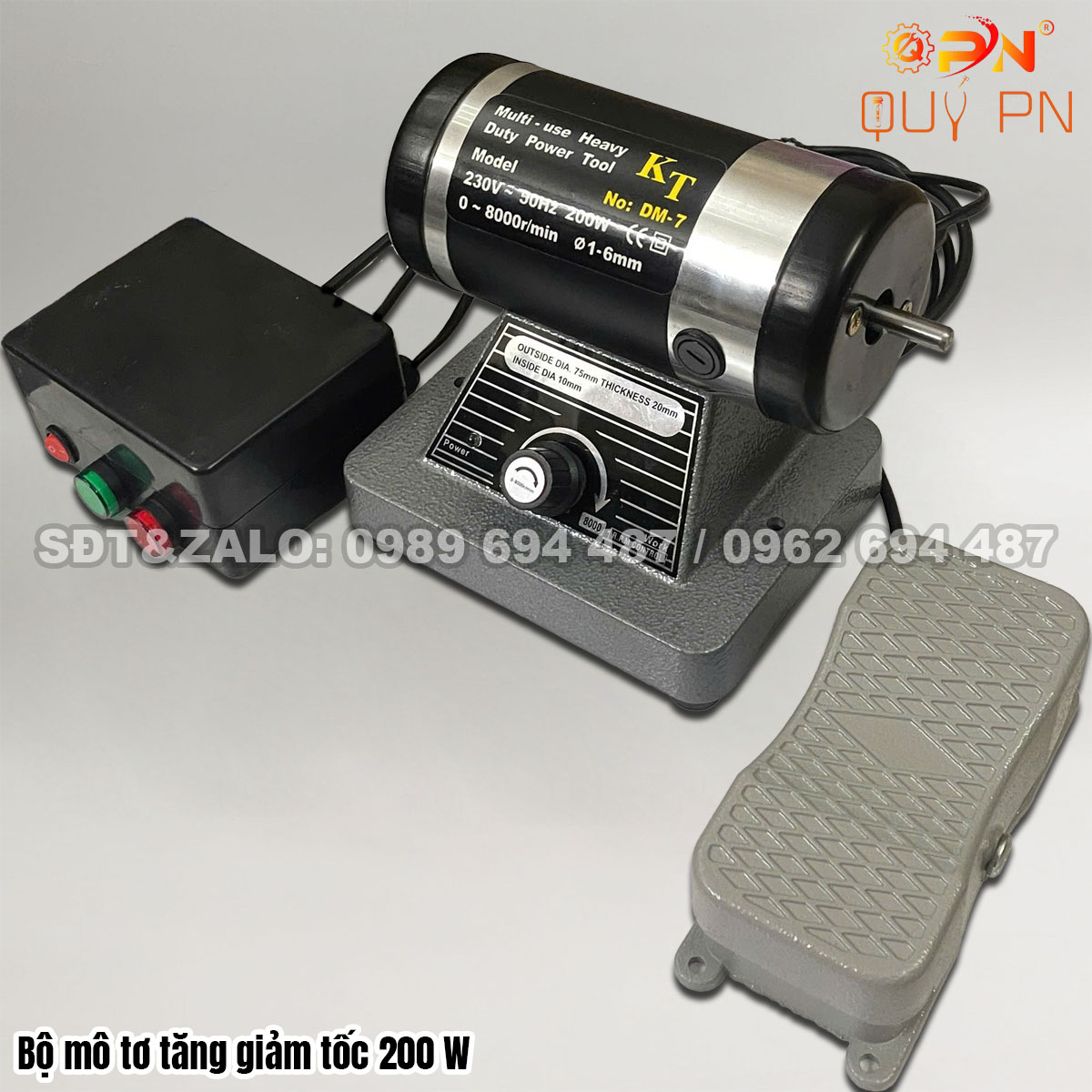 Mô tơ giảm tốc 200W